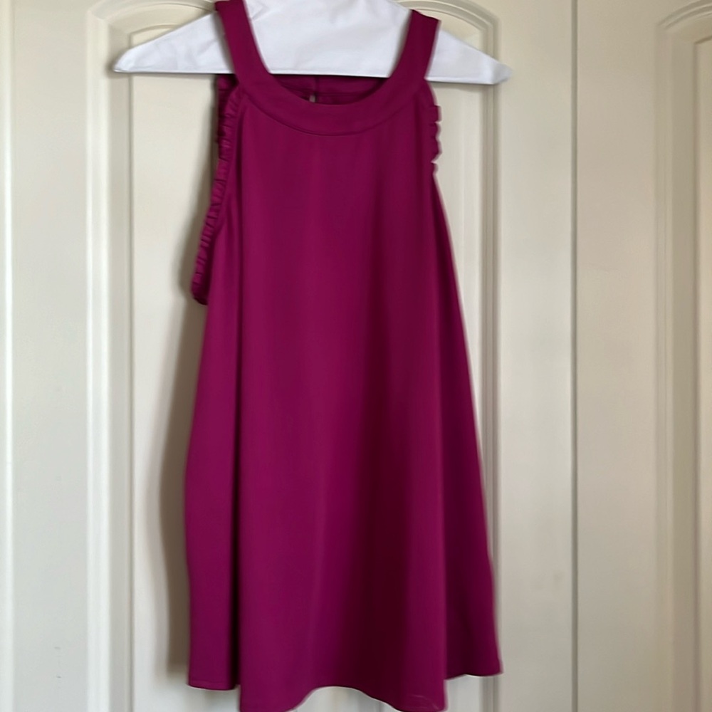 Hot Pink Fortune and Ivy Dress Sleeveless Top
